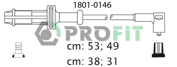 PROFIT Комплект проводов зажигания 1801-0146