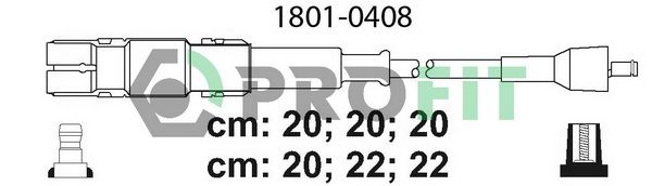 PROFIT Süütesüsteemikomplekt 1801-0408