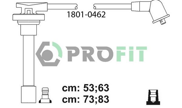 PROFIT Комплект проводов зажигания 1801-0462