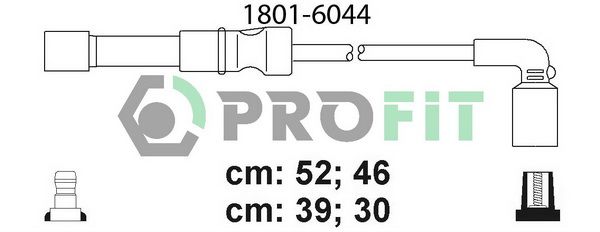 PROFIT Комплект проводов зажигания 1801-6044