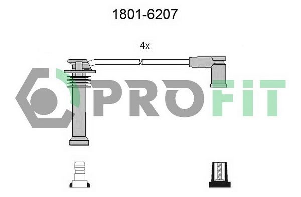 PROFIT Süütesüsteemikomplekt 1801-6207