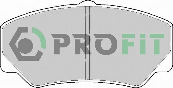 PROFIT Комплект тормозных колодок, дисковый тормоз 5000-0450