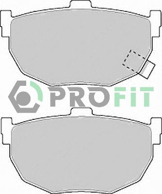 PROFIT Комплект тормозных колодок, дисковый тормоз 5000-0638 C