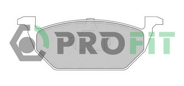 PROFIT Комплект тормозных колодок, дисковый тормоз 5000-1094