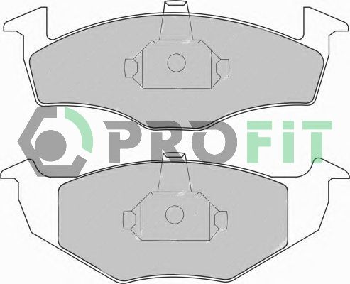 PROFIT Комплект тормозных колодок, дисковый тормоз 5000-1101