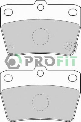 PROFIT Комплект тормозных колодок, дисковый тормоз 5000-1531