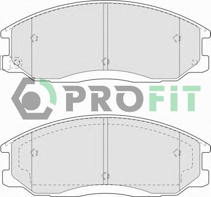 PROFIT Piduriklotsi komplekt,ketaspidur 5000-1605 C