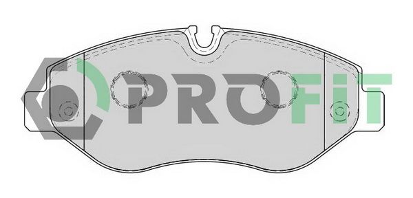 PROFIT Комплект тормозных колодок, дисковый тормоз 5000-1778 C