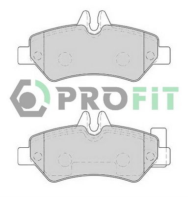 PROFIT Комплект тормозных колодок, дисковый тормоз 5000-1780 C