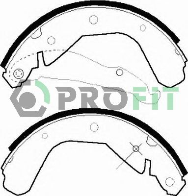 PROFIT Piduriklotside komplekt 5001-0216