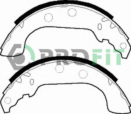 PROFIT Piduriklotside komplekt 5001-0268