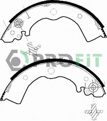 PROFIT Piduriklotside komplekt 5001-0412