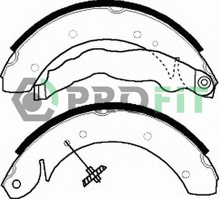 PROFIT Piduriklotside komplekt 5001-0447