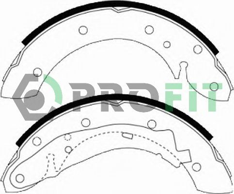 PROFIT Piduriklotside komplekt 5001-0567