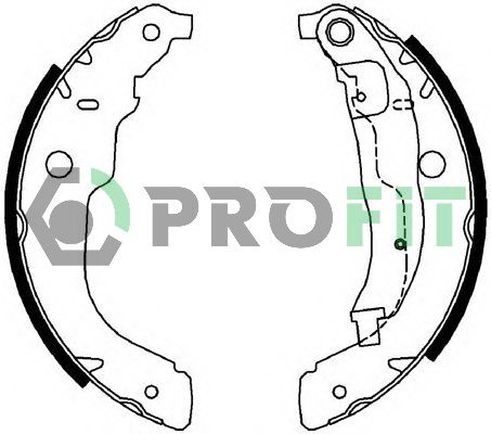 PROFIT Piduriklotside komplekt 5001-0694