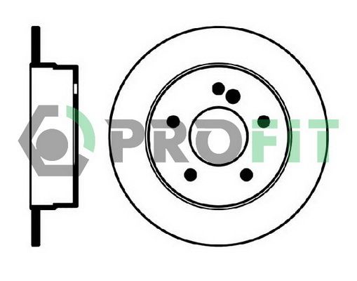 PROFIT Тормозной диск 5010-0539