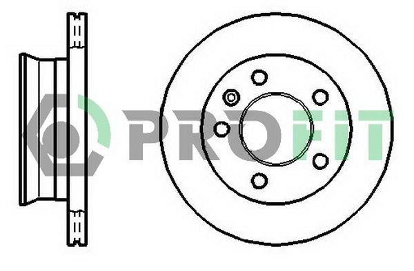 PROFIT Тормозной диск 5010-1013
