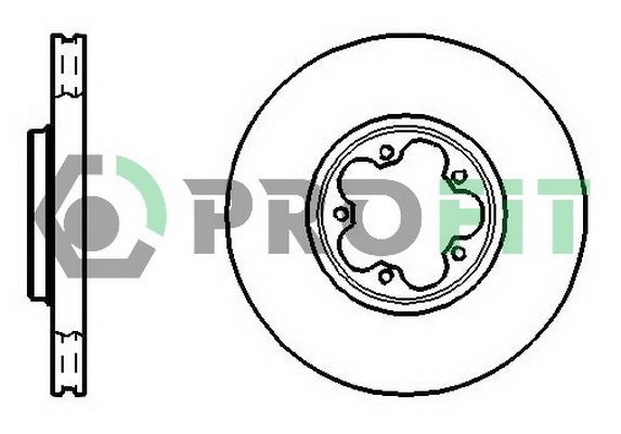 PROFIT Тормозной диск 5010-1113