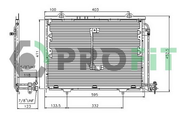 PROFIT Kondensaator,kliimaseade PR 3508C1