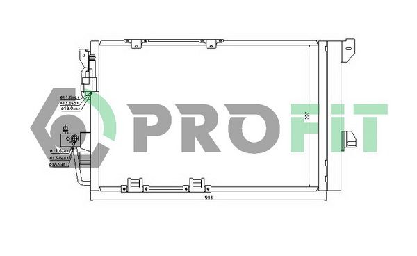 PROFIT Kondensaator,kliimaseade PR 5079C1