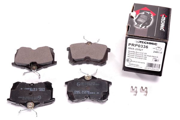 PROTECHNIC Комплект тормозных колодок, дисковый тормоз PRP0336