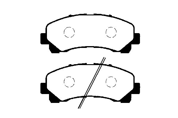 RAICAM Комплект тормозных колодок, дисковый тормоз RA.0422.0