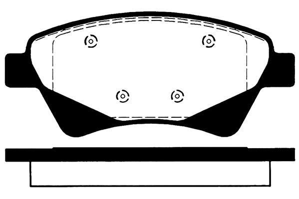 RAICAM Комплект тормозных колодок, дисковый тормоз RA.0758.0