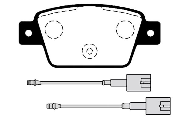 RAICAM Комплект тормозных колодок, дисковый тормоз RA.0768.3