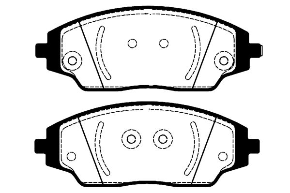RAICAM Комплект тормозных колодок, дисковый тормоз RA.1079.0