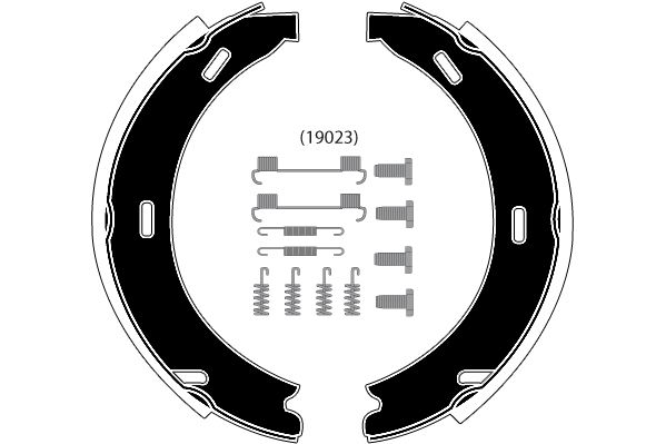 RAICAM Piduriklotside komplekt,seisupidur RA26871