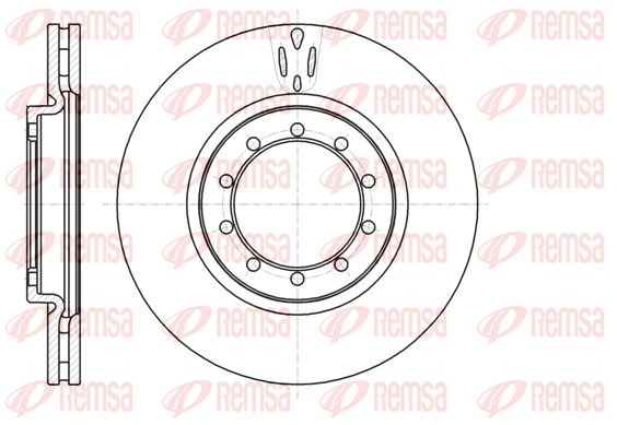 REMSA Piduriketas 61039.10