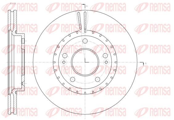 REMSA Piduriketas 61434.10