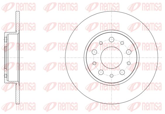 REMSA Тормозной диск 61500.00