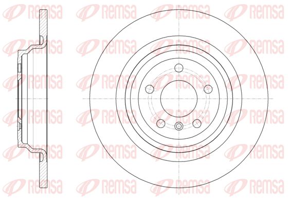 REMSA Тормозной диск 61577.00