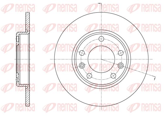 REMSA Piduriketas 61585.00