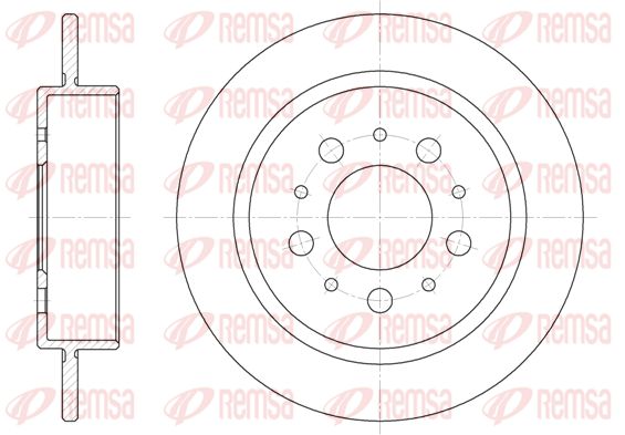 REMSA Piduriketas 6238.00