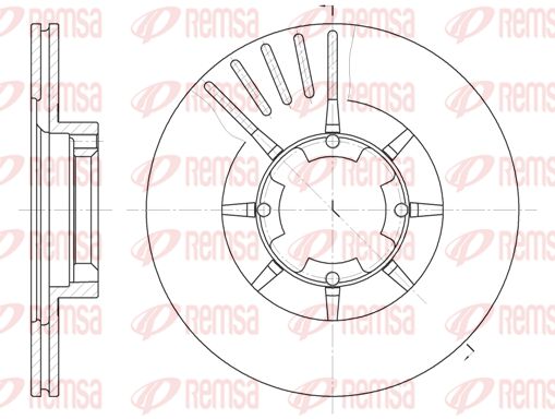 REMSA Piduriketas 6428.10