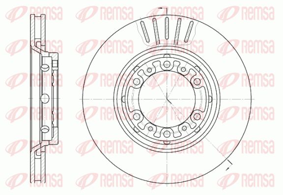 REMSA Piduriketas 6883.10