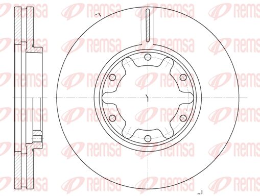 REMSA Piduriketas 6925.10