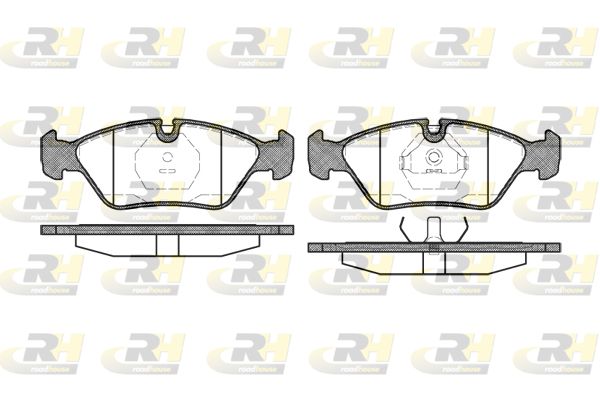 ROADHOUSE Комплект тормозных колодок, дисковый тормоз 2139.00