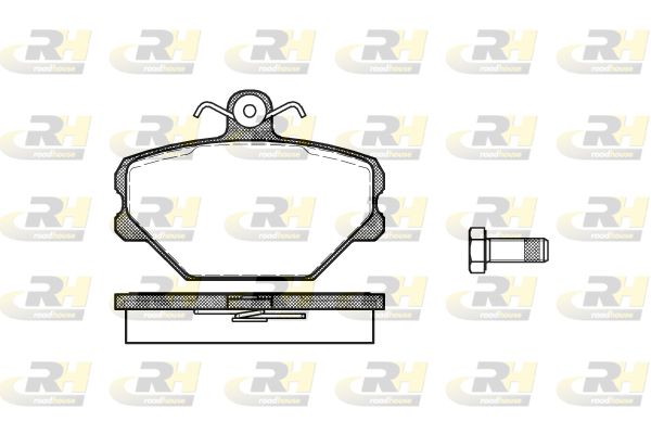 ROADHOUSE Комплект тормозных колодок, дисковый тормоз 2264.00