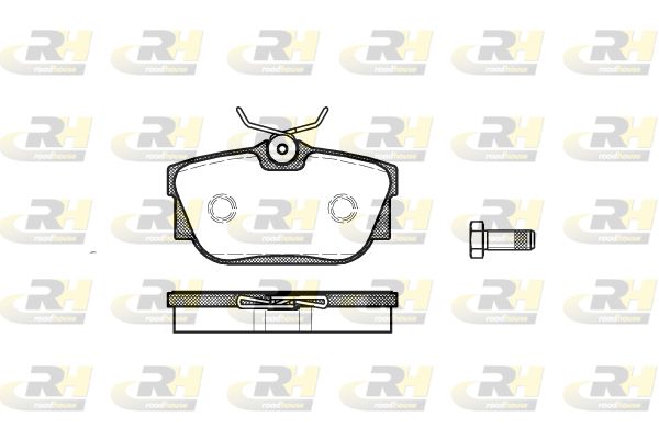 ROADHOUSE Комплект тормозных колодок, дисковый тормоз 2767.00