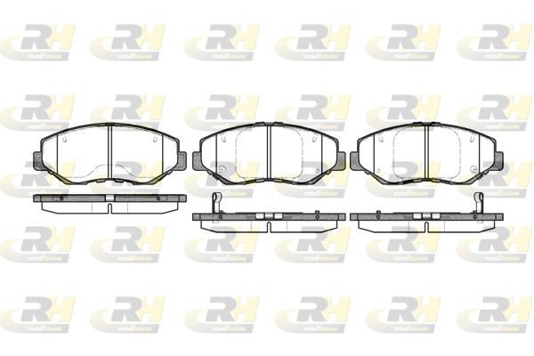 ROADHOUSE Комплект тормозных колодок, дисковый тормоз 2899.00