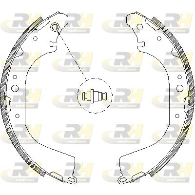 ROADHOUSE Piduriklotside komplekt 4172.01