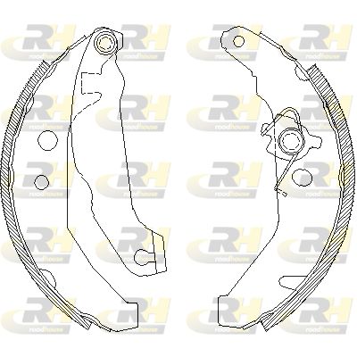 ROADHOUSE Piduriklotside komplekt 4185.01