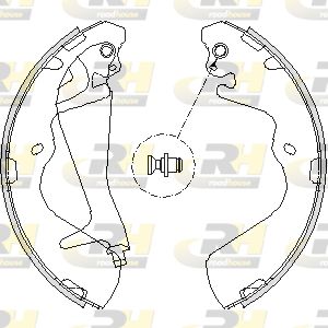 ROADHOUSE Тормозные колодки 4215.00