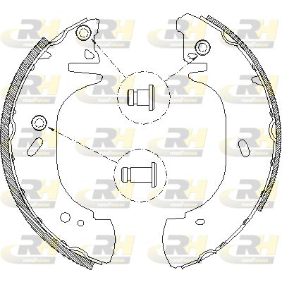 ROADHOUSE Piduriklotside komplekt 4306.00