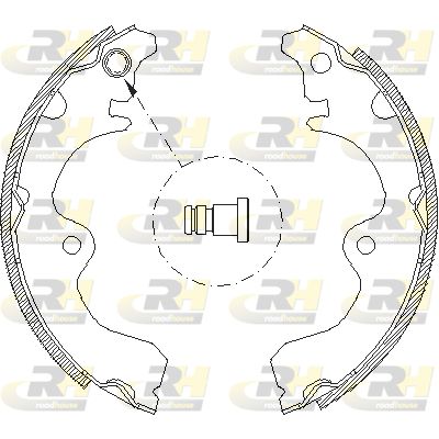 ROADHOUSE Piduriklotside komplekt 4334.01