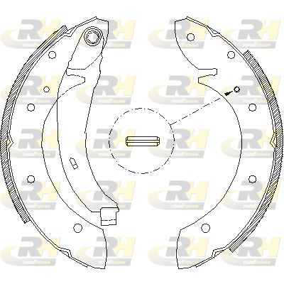 ROADHOUSE Тормозные колодки 4396.02