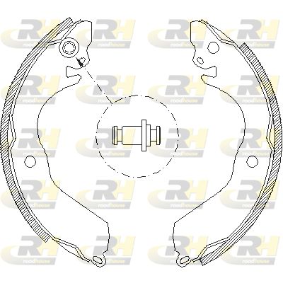 ROADHOUSE Тормозные колодки 4647.00